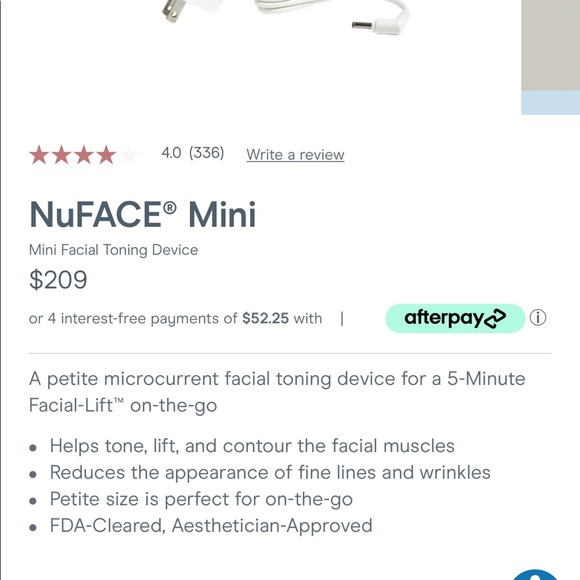 HP🎉🤍NUFACE MINI🤍 - Picture 2 of 6